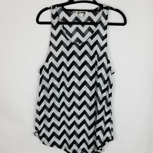 H&M Tank Top Black/White (size M)